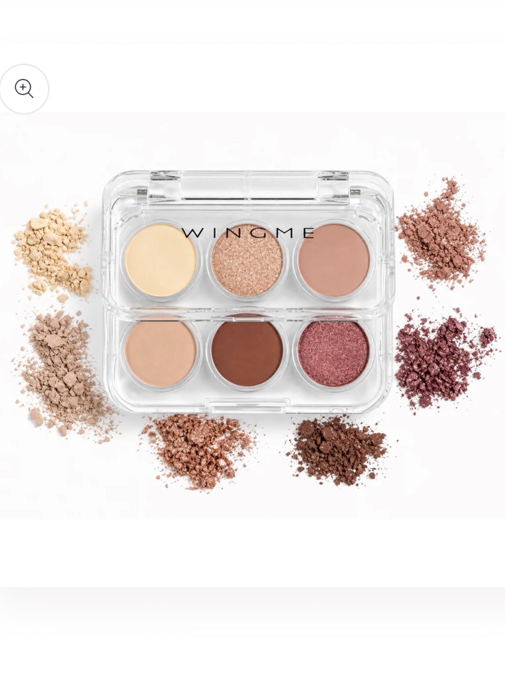 wingme Mini Muse Eyeshadow Palette 6 Colors